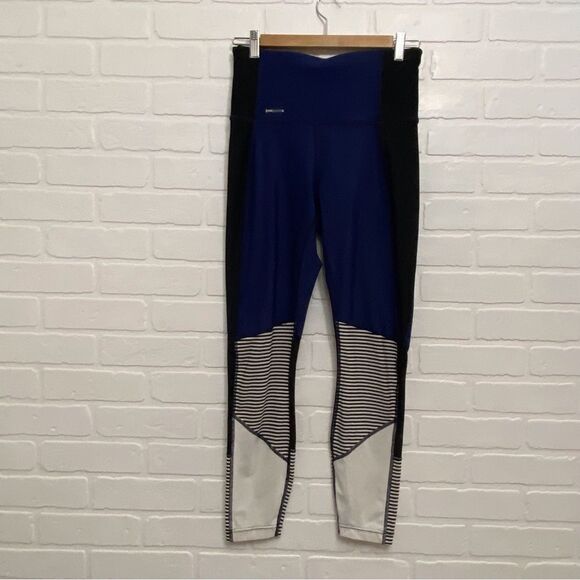 LOLÉ blue white sports leggings in small athletics clothing lightweight bodycom - Picture 14 of 14